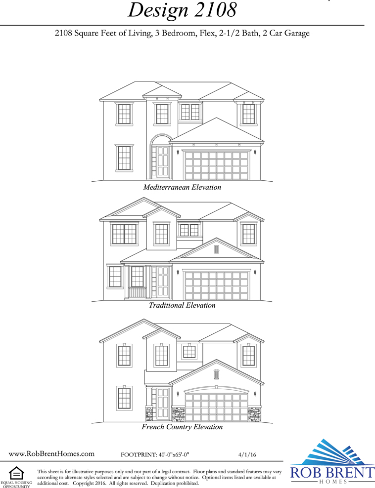 2108 Aumond Elevation